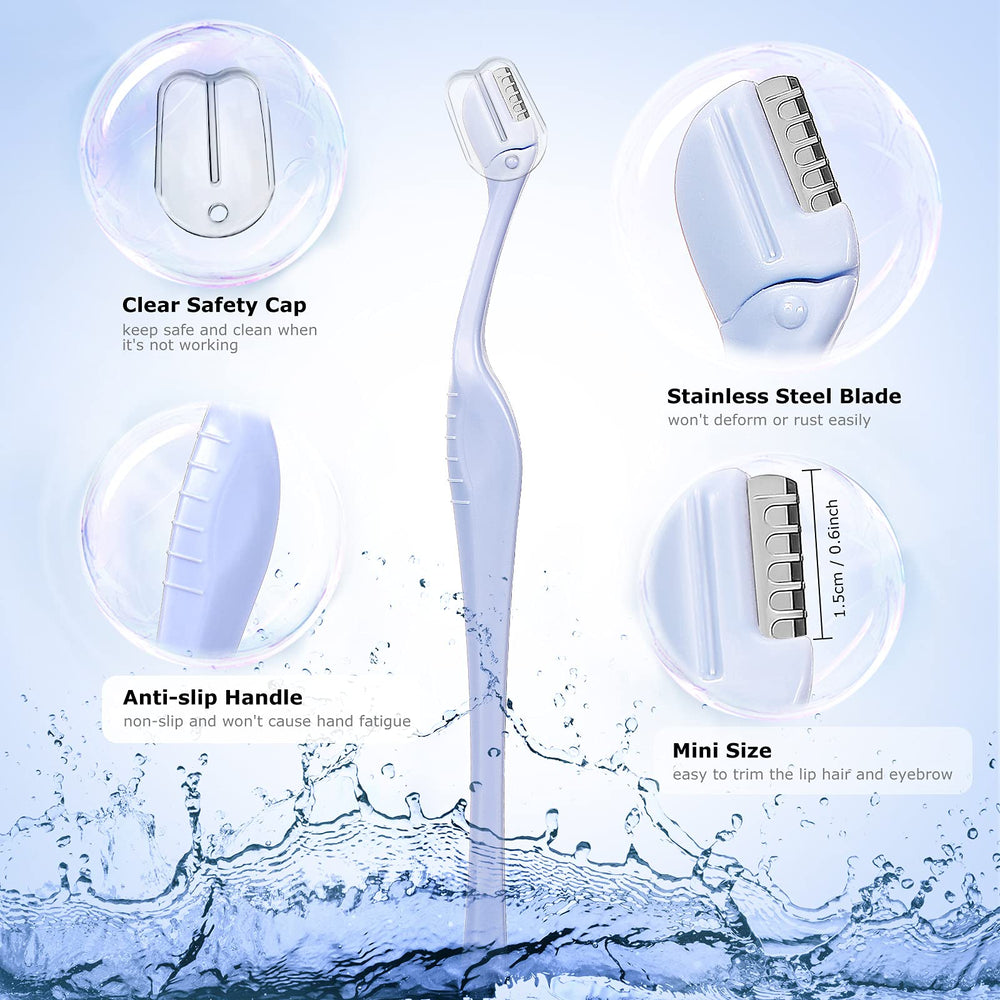 Honoson mini eyebrow razor with precision head for careful shaping.