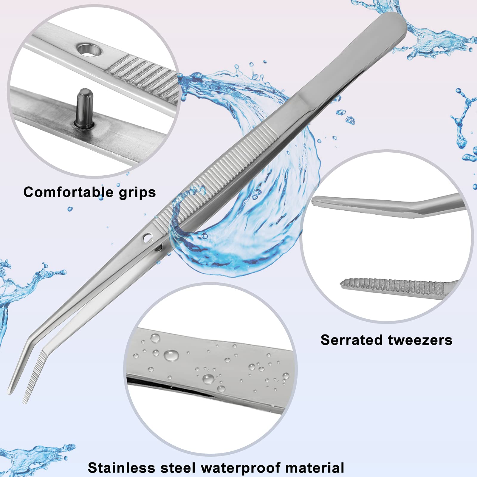Honoson multipurpose tweezers suited for DIY projects and workshop control.