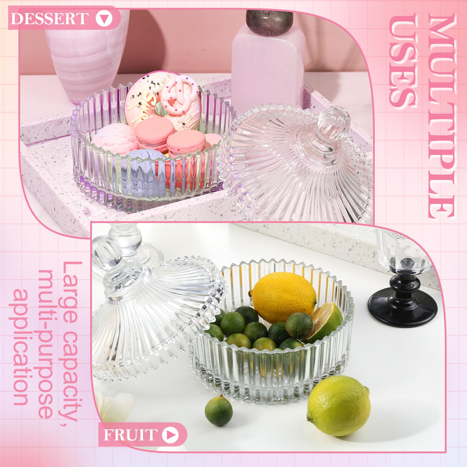 HONSIO powder puff case and container set for durable daily use.