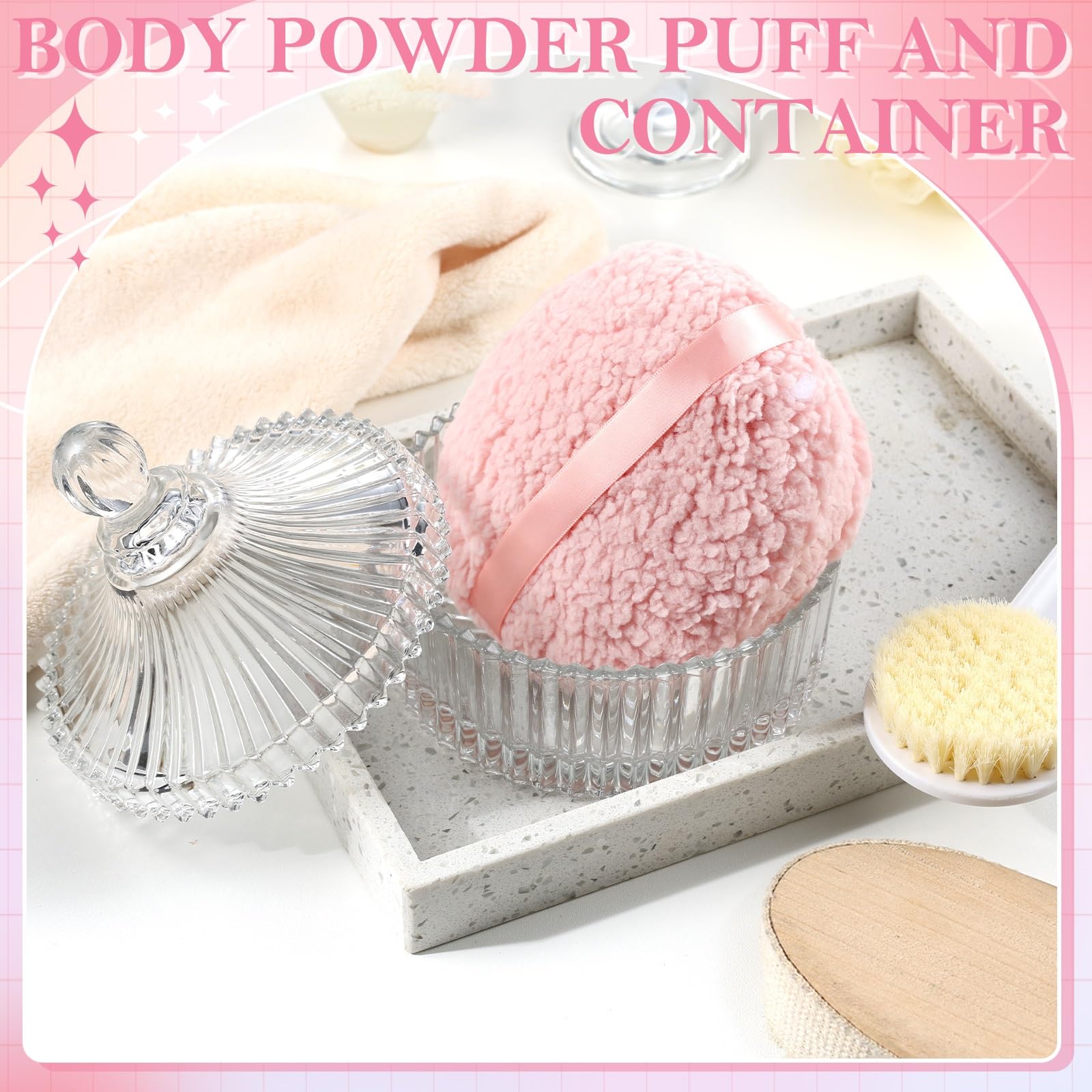 HONSIO skin-friendly puff designed for all skin types and babies.