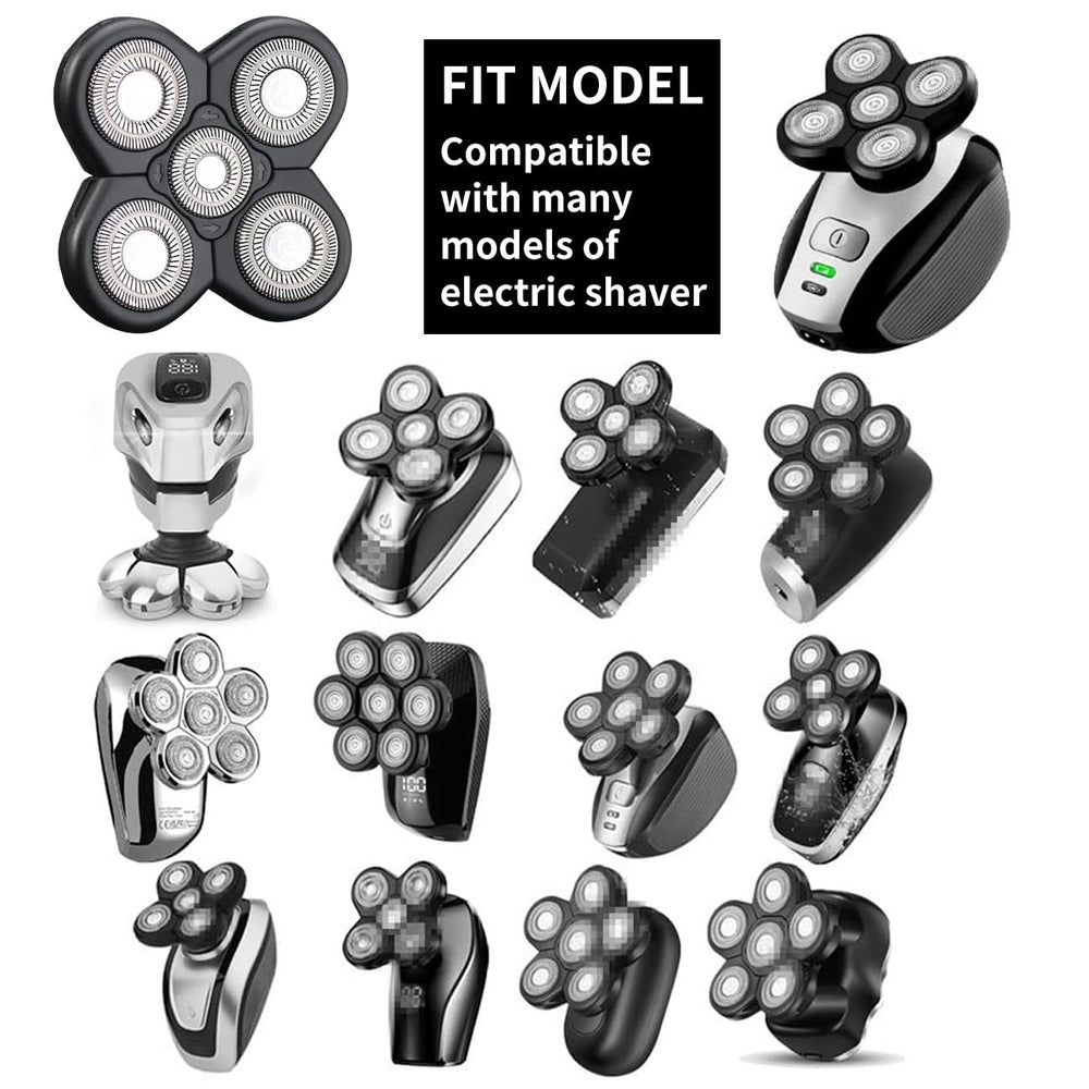 HONTEC replacement heads pack universal fit for many razor brands
