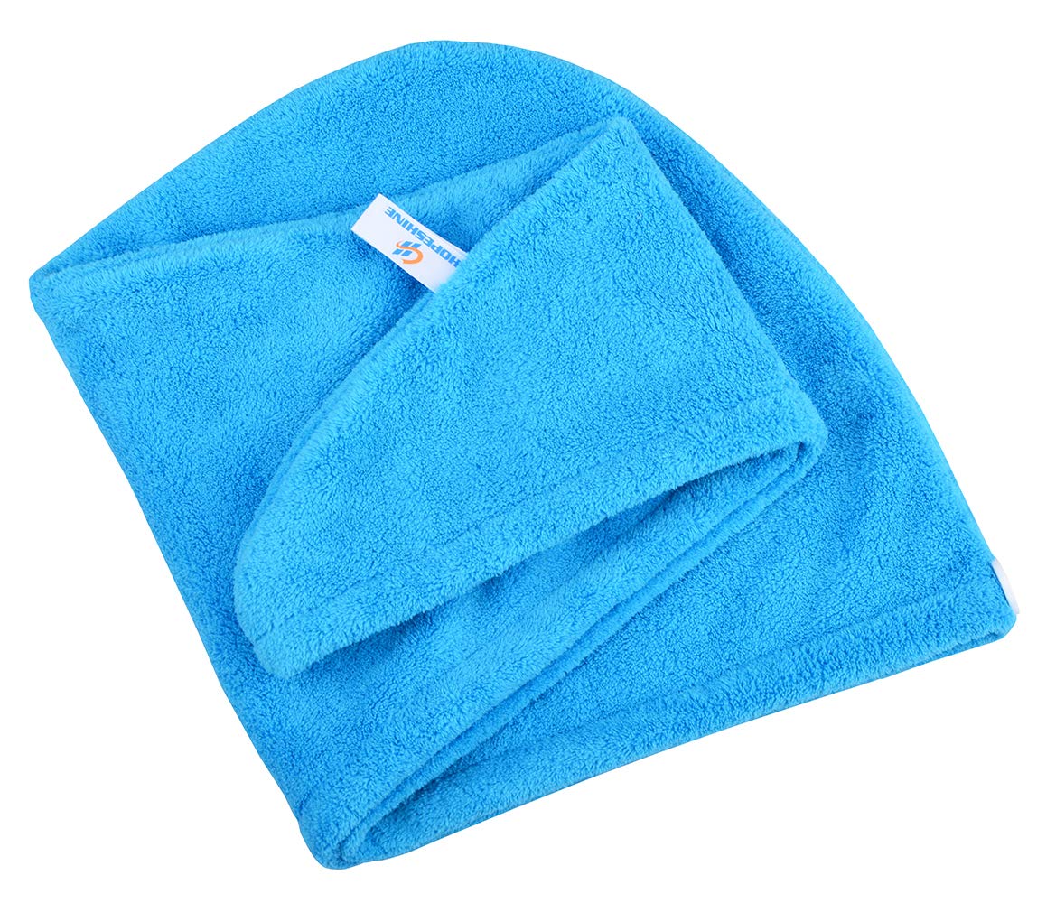 HOPESHINE hair towel twist drying effect with rapid moisture removal