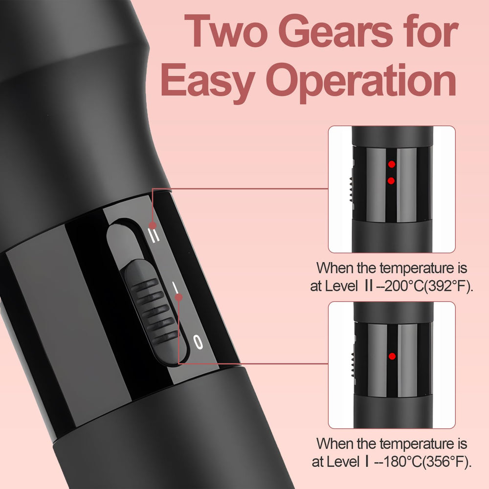Hopopower ceramic-tourmaline design delivers even heat for smoother ends.