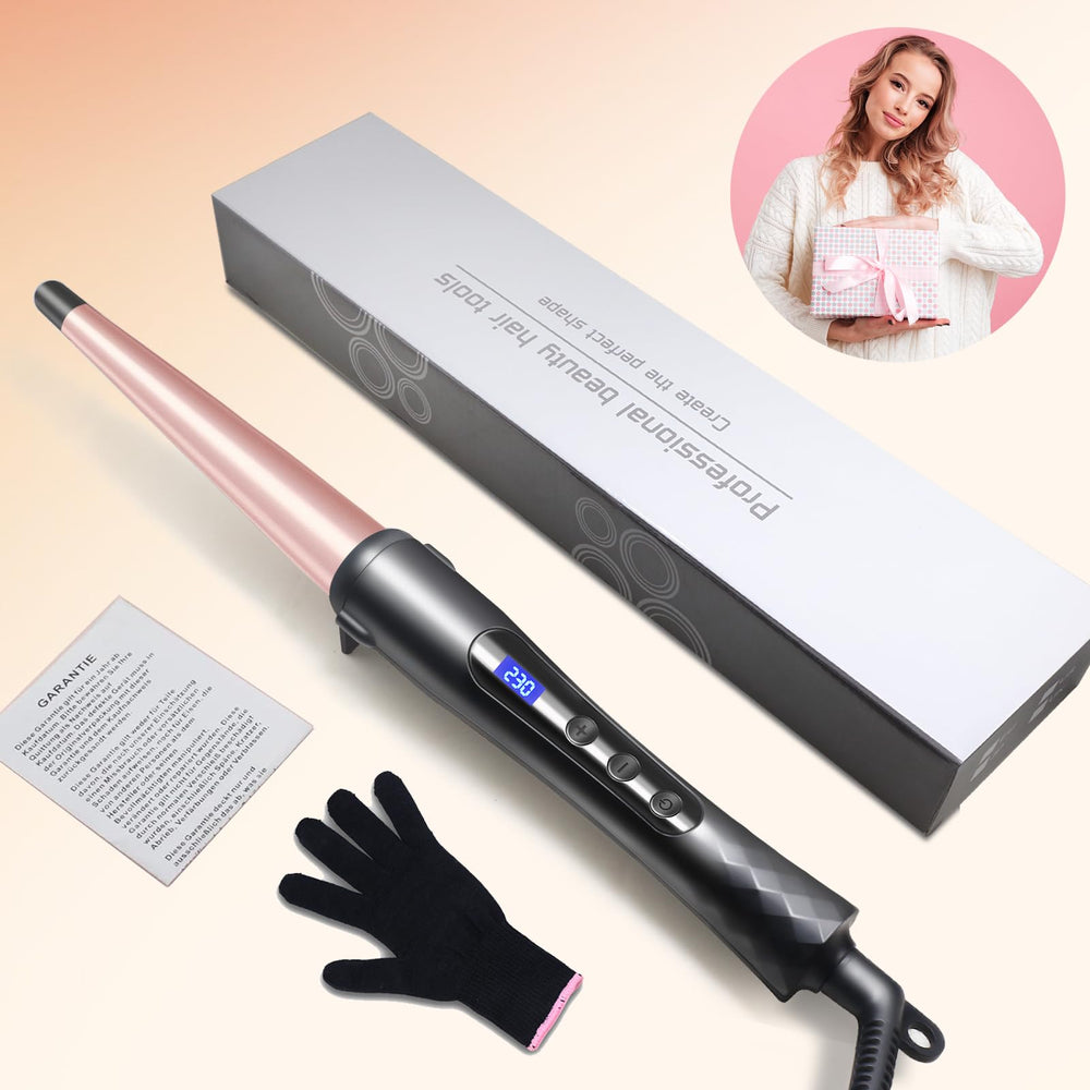 Hopopower temperature lock and auto shut-off provide peace of mind while styling.