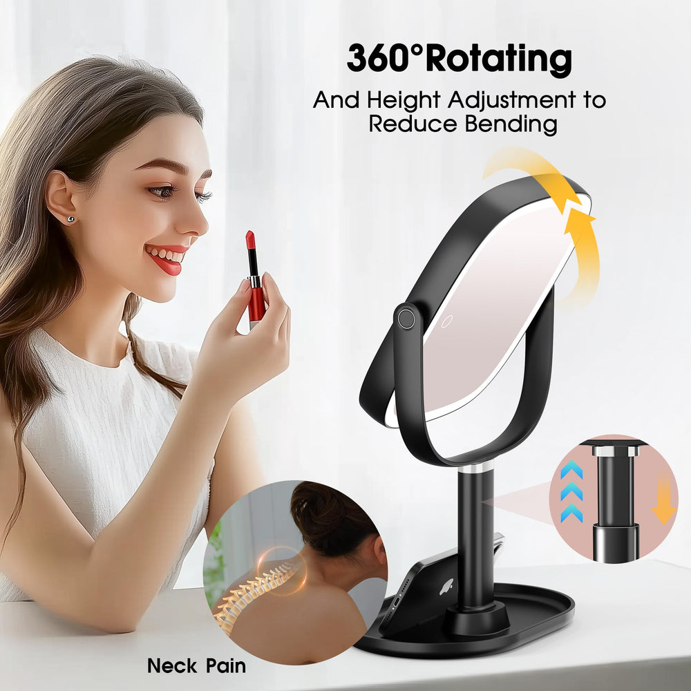 Horyliin makeup mirror packaging makes a ready gift for beauty lovers.