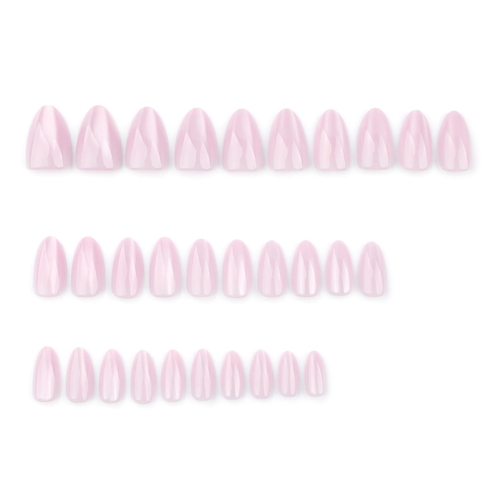 HOSAILY Baby Pink Cat Eye nails packaging closeup, all-in-one starter kit.