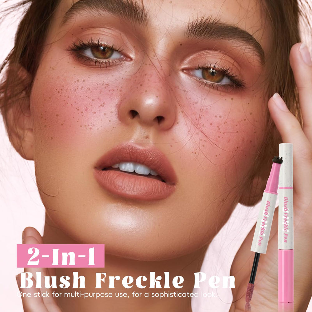 HOSAILY freckle stamp showing six comb corners for realistic freckles.