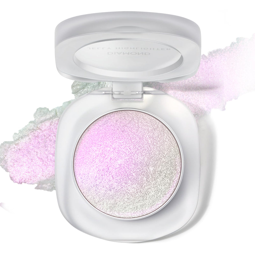 HOSAILY holographic chameleon palette front view shows color-shifting glow