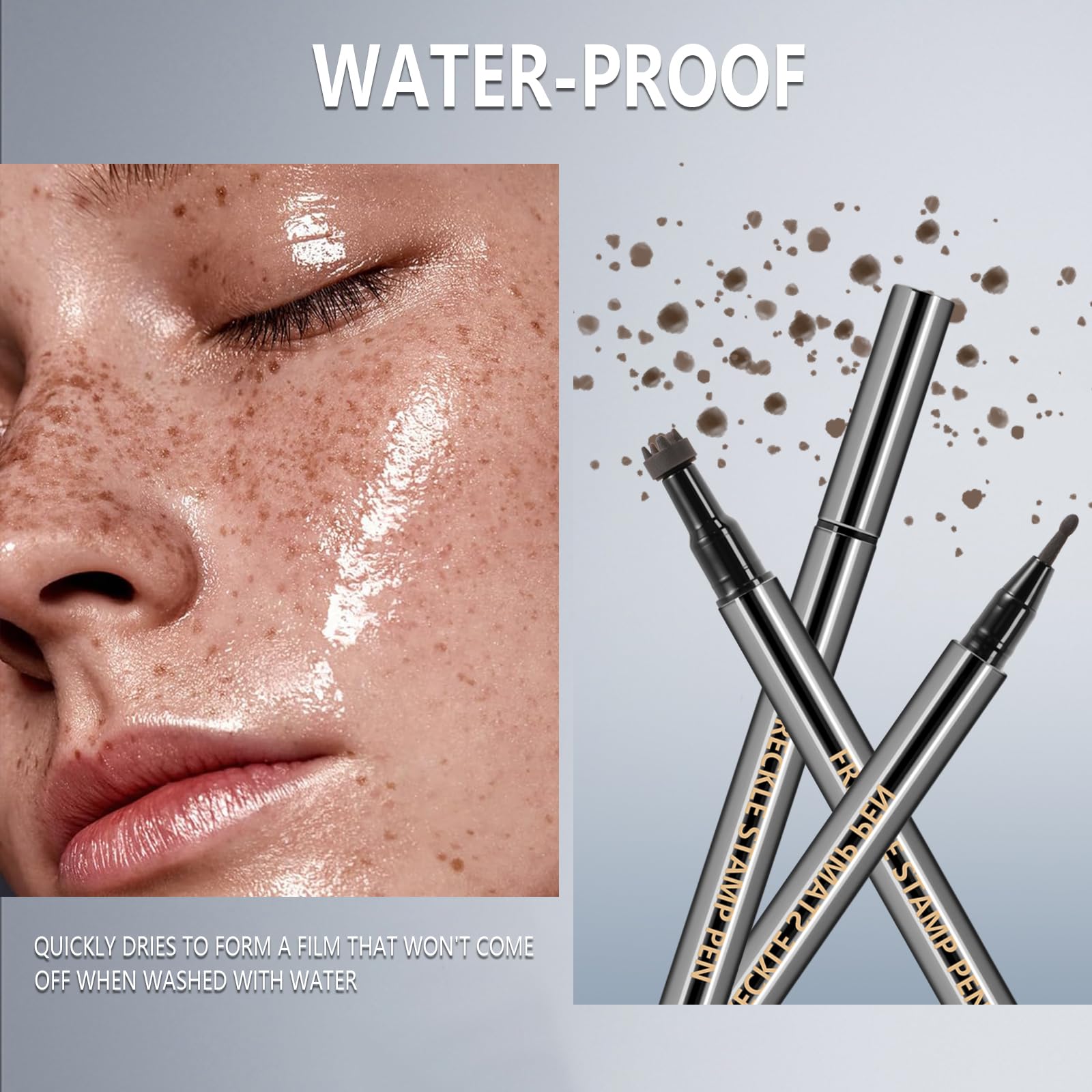 HOSAILY natural sunkissed freckles look on the skin for everyday makeup.