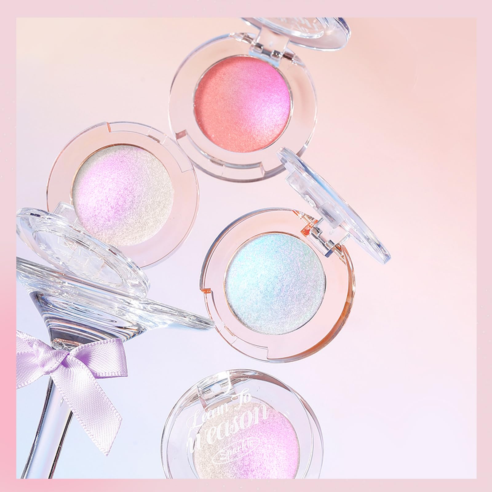 HOSAILY palette swatch reveals rich color payoff and smooth blending.