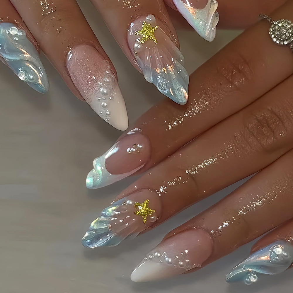 HOSAILY quick 5-minute application demonstration for a fast DIY manicure