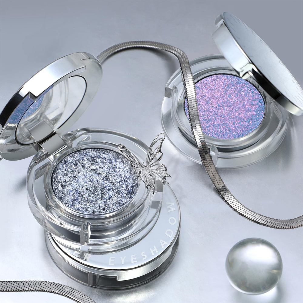 Sombra portátil HOSAILY glitter ideal para bolsos y viajes.