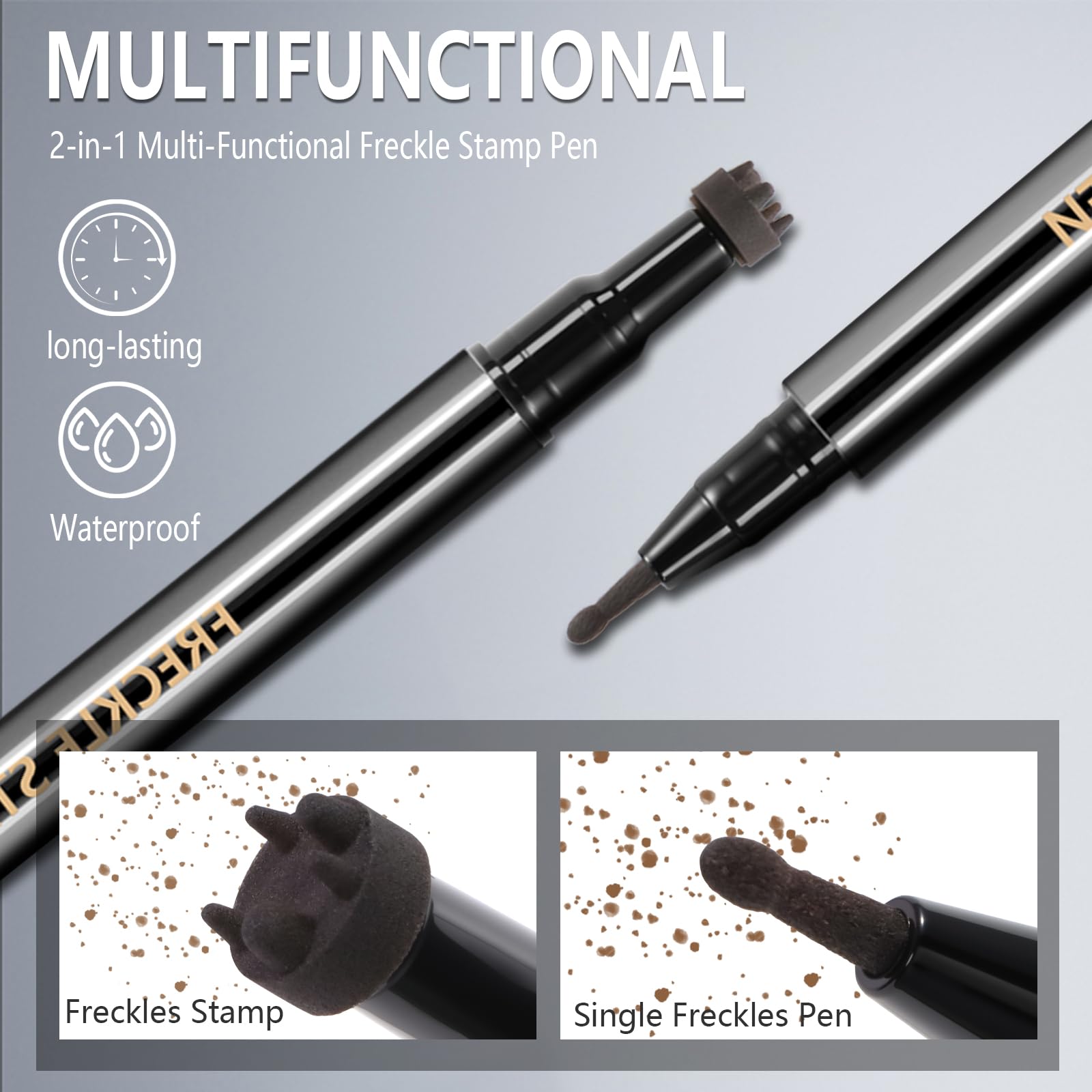 HOSAILY waterproof longlasting freckle pen showing durable finish for all-day wear.