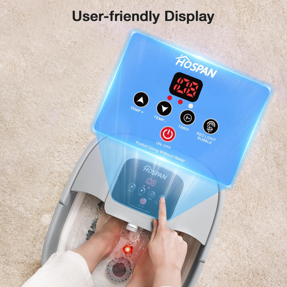 HOSPAN collapsible design saves space in small living areas and closets.