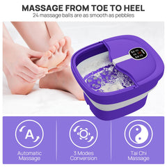 HOSPAN foot spa remote control enables easy operation without bending.