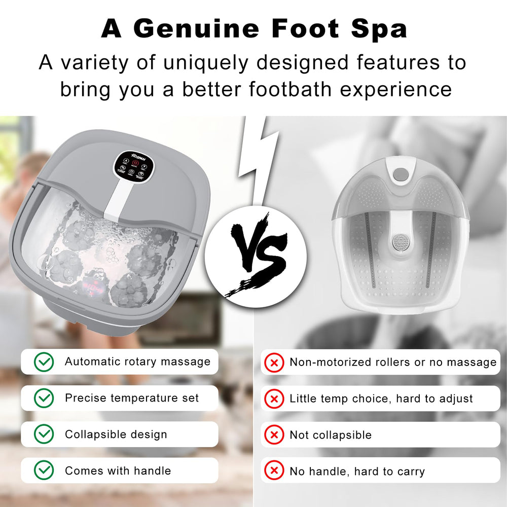 HOSPAN foot spa remote control for hands-free operation during a relaxing soak