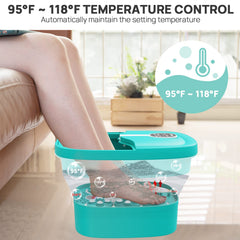 HOSPAN foot spa temperature control for warm, comfortable soaks