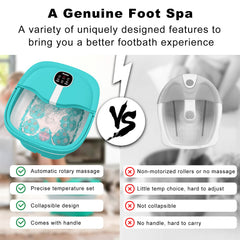 HOSPAN foot spa with water bubbles delivering soothing massage