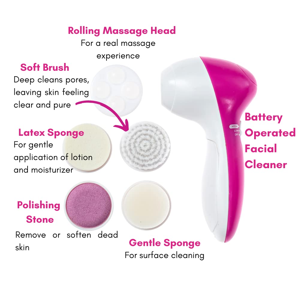 Hot Focus Kids Spa makeup sponge brush for gentle cleansing.