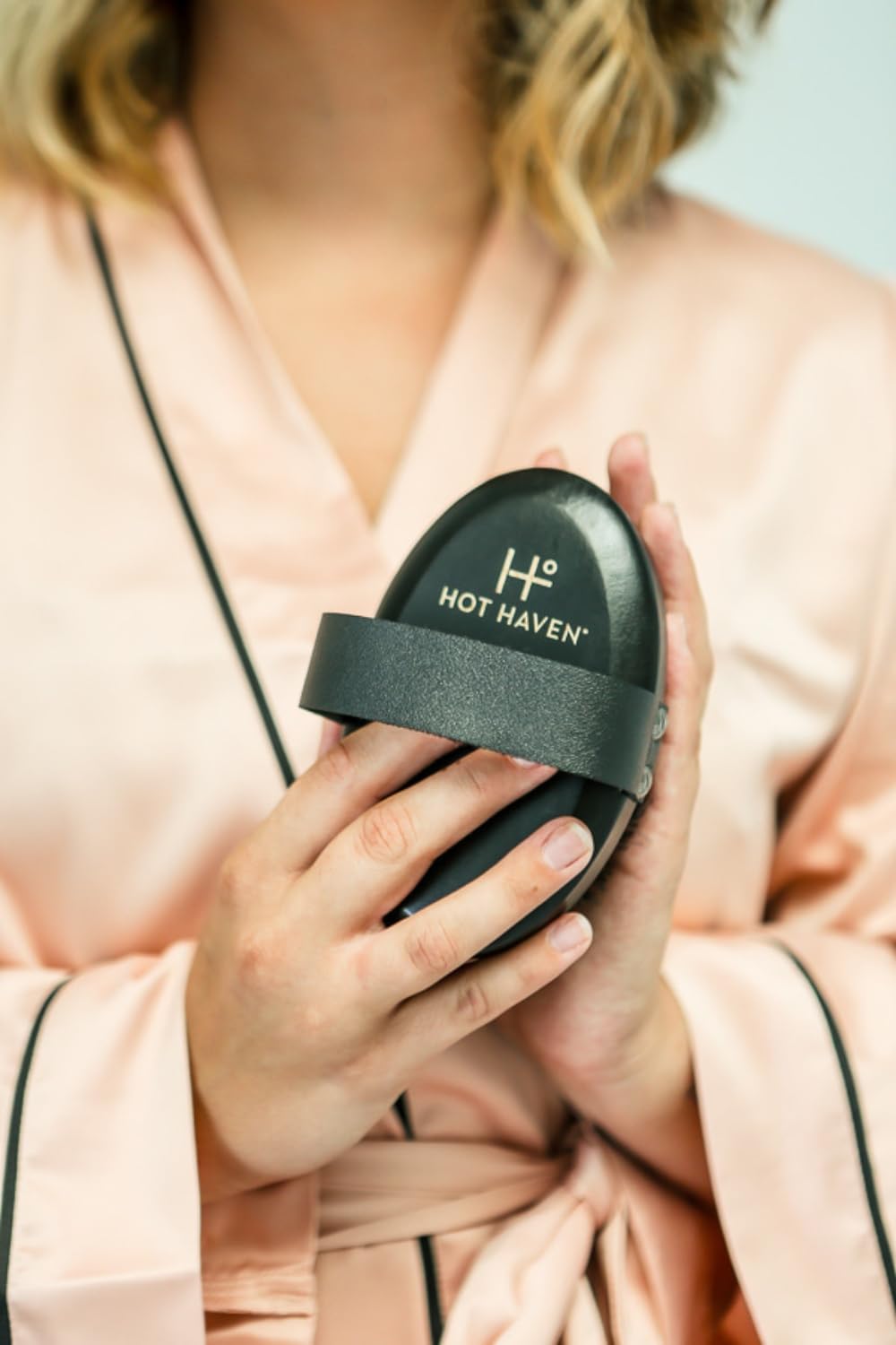 HOT HAVEN lymphatic-drainage support use with dry brushing.