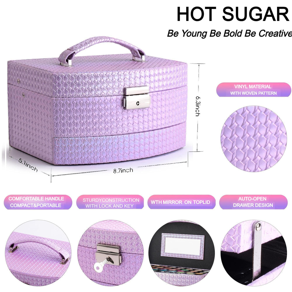 Hot Sugar Girls makeup kit eye shadows palette showcasing versatile color options for teens