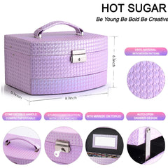 Hot Sugar Girls makeup kit eye shadows palette showcasing versatile color options for teens