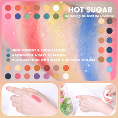 Hot Sugar lip gloss 10pcs offers glossy finishes for quick color pops and shine.