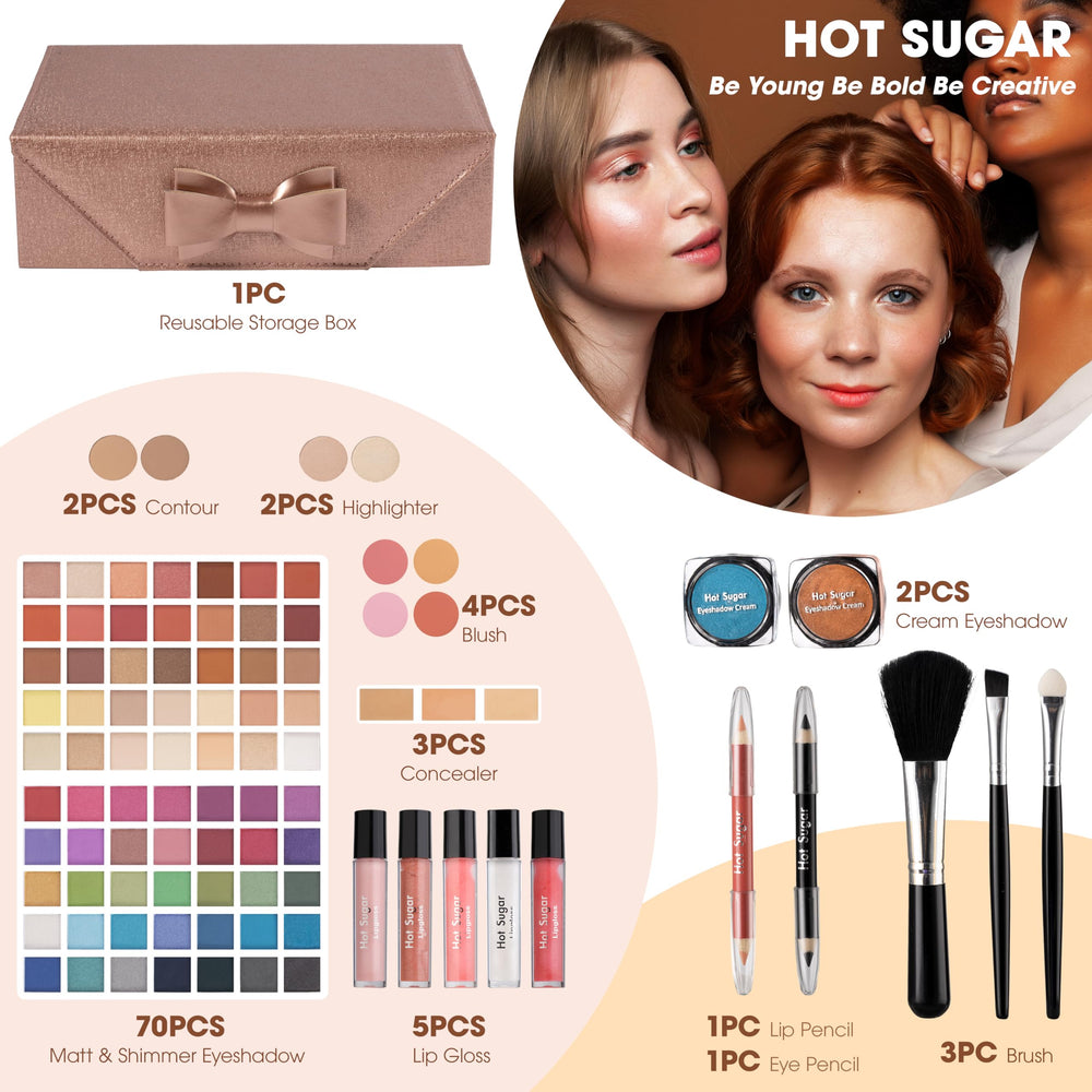 Hot Sugar lip gloss varieties offering smooth color for casual to formal days