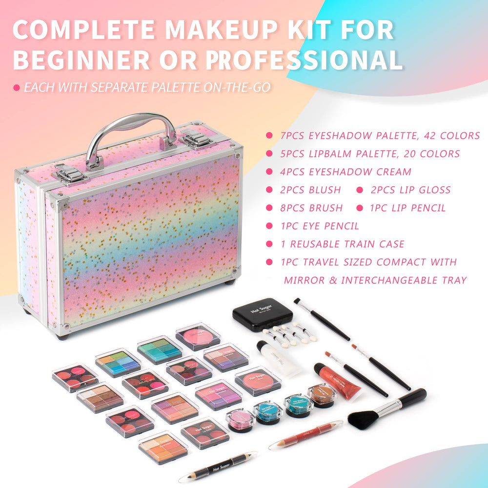 Hot Sugar lip balms and lip glosses deliver soft color with comfy daily wear.