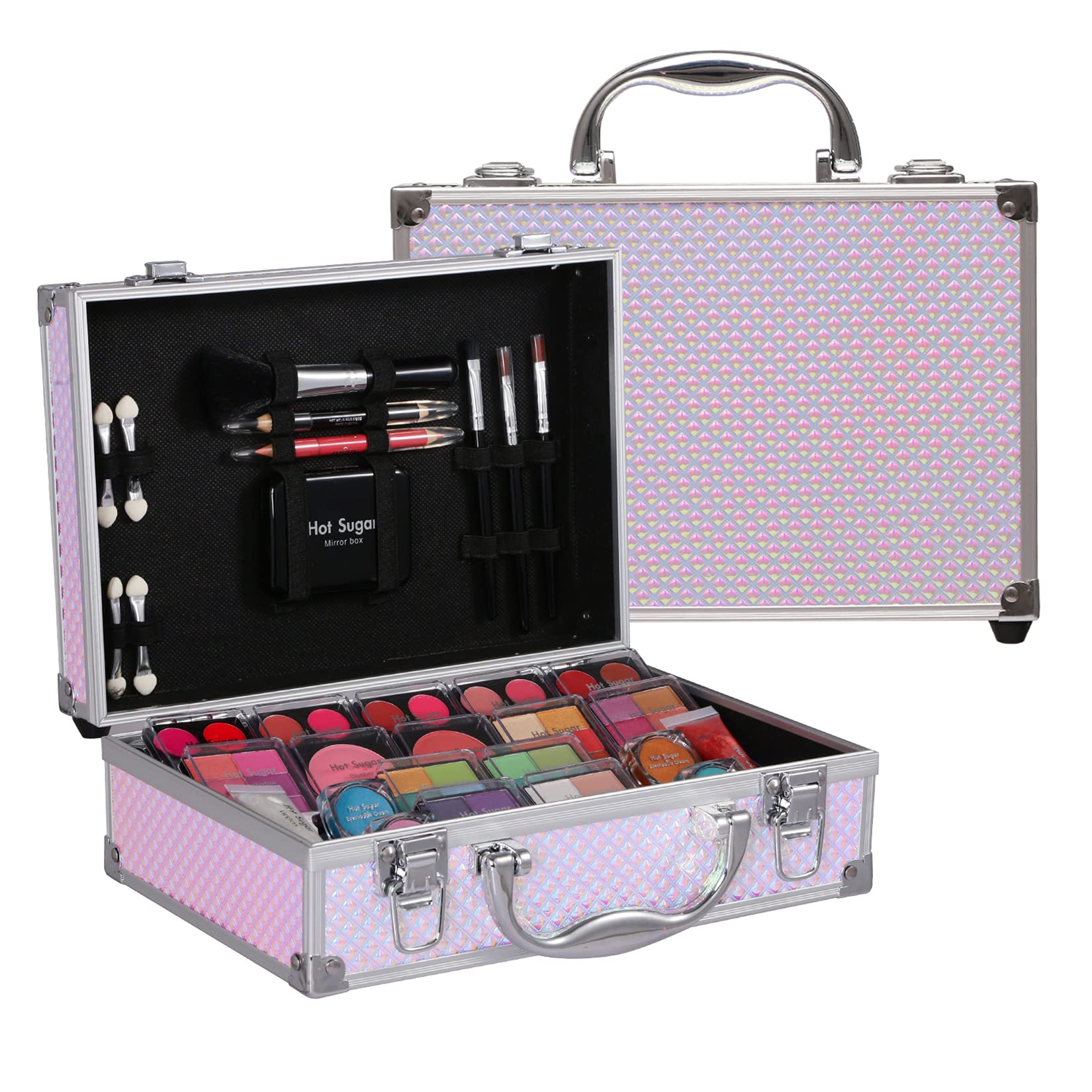 Hot Sugar makeup kit mermaid travel case for organized on-the-go beauty routine