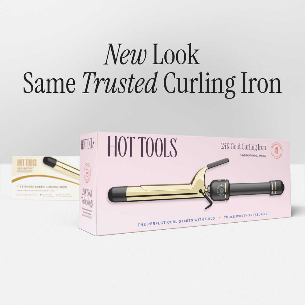 Hot Tools 24K Gold ergonomic grip for comfortable all-day styling