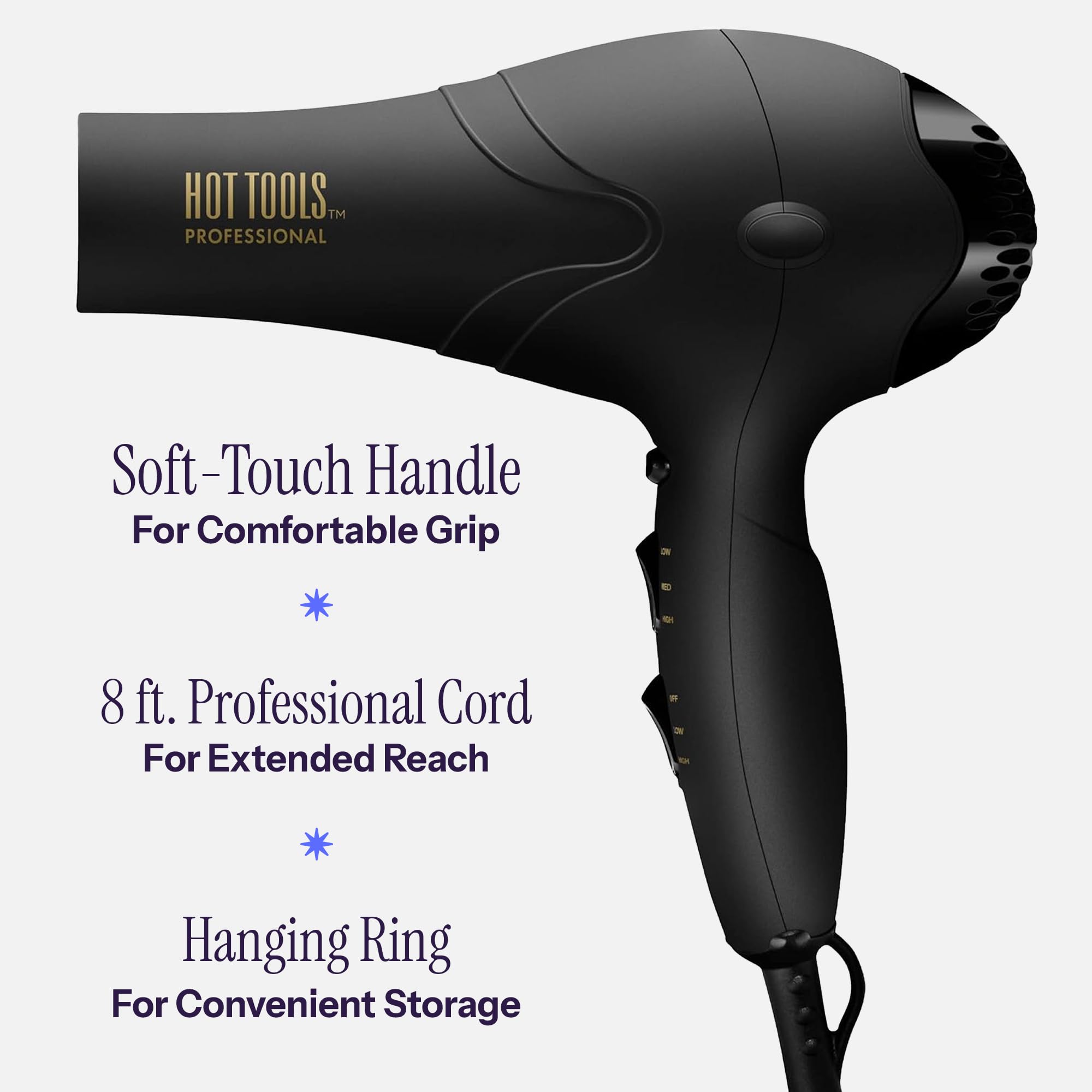 Pik attachment enables straightening while you style for sleek results.