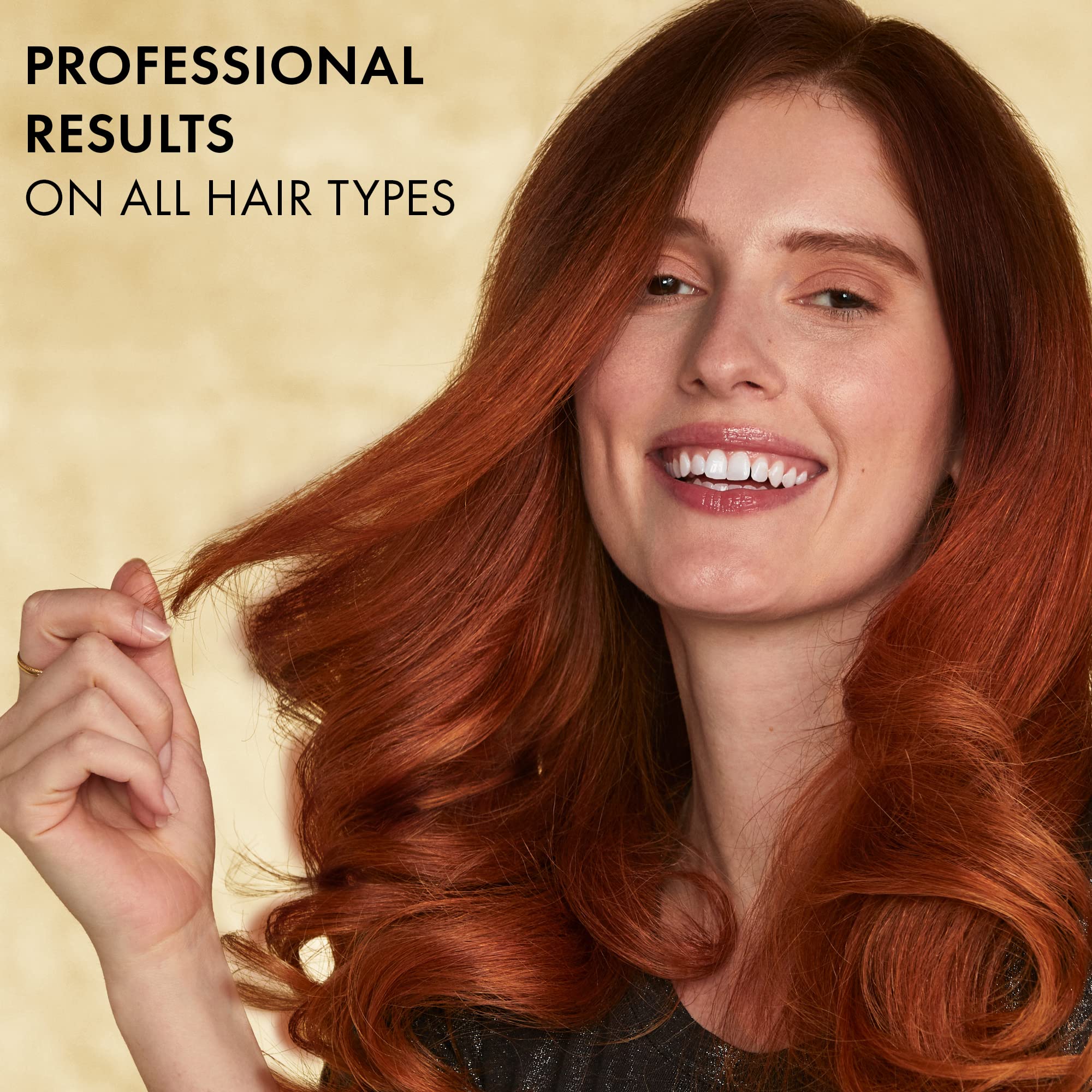 Hot Tools Pro Artist 24K Gold Curlbar heat settings provide precise temperature control