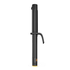 Hot Tools Pro Artist Black Gold curling iron close-up highlights glossy surface for smooth styling
