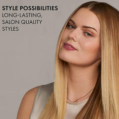 HOT TOOLS Pro Artist Black Gold Ionic flat iron digital display shows precise temperature control for styling confidence