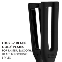 HOT TOOLS Pro Artist Black Gold temperature settings suitable for all hair types.
