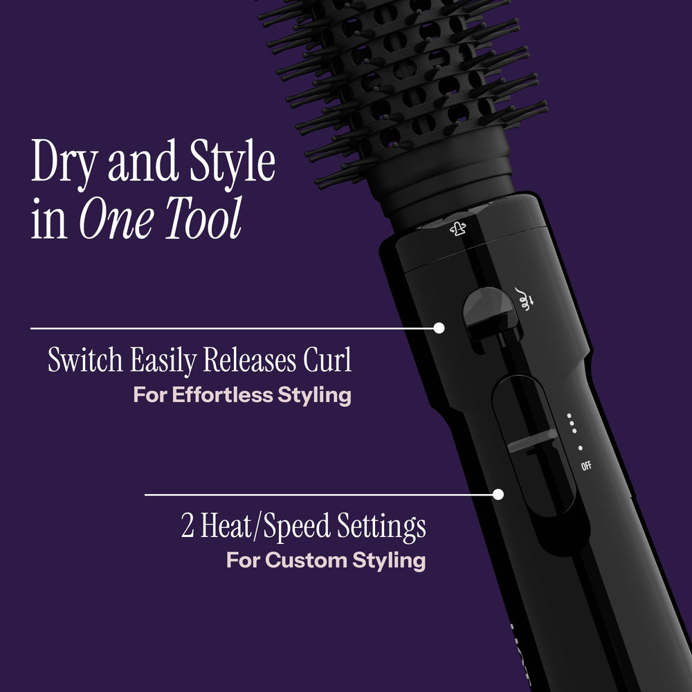 Hot Tools Pro Artist Hot Air Brush 8ft swivel cord for comfortable maneuverability