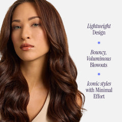 Hot Tools Pro Artist Hot Air Brush curl-release feature for easy curl adjustments