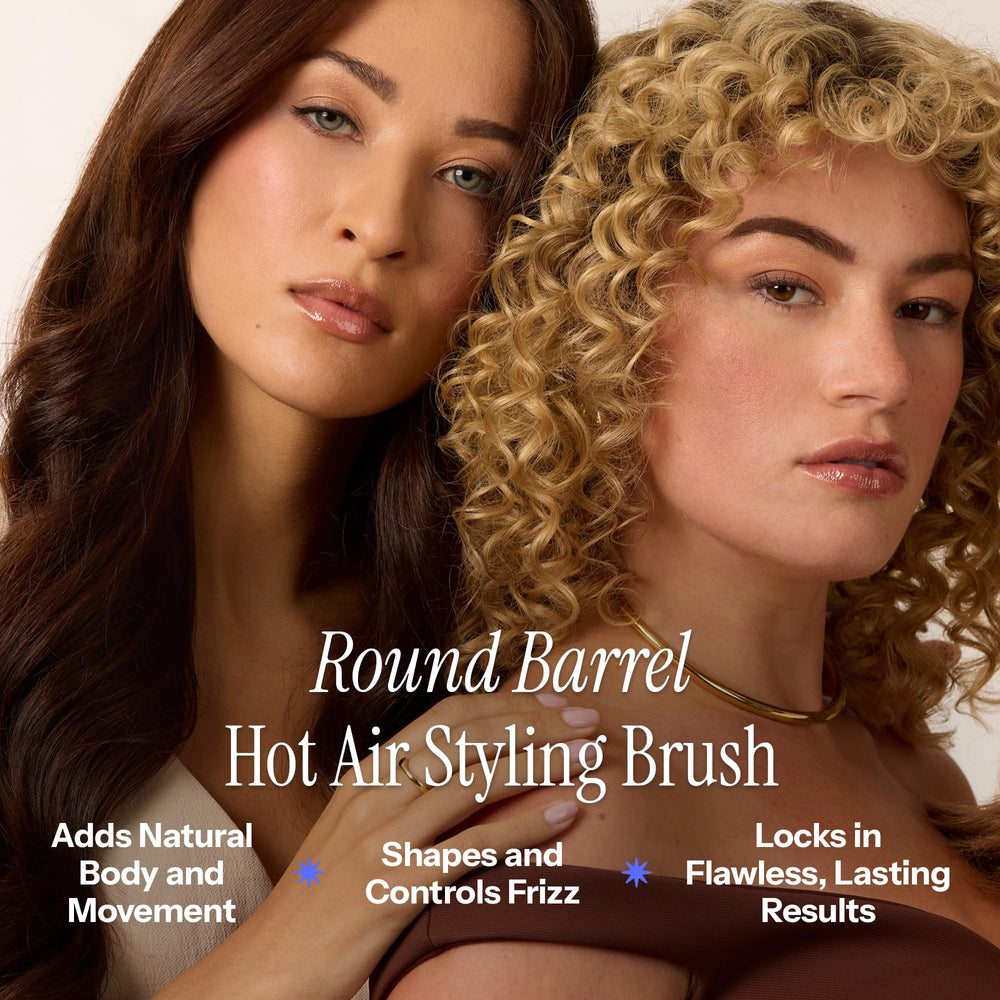 Hot Tools Pro Artist Hot Air Brush soft grip handle for comfortable styling