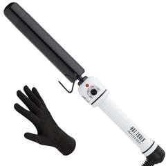 HOT TOOLS Pro Artist Nano Ceramic Curling Wand shows 1-1/4 inch barrel for smooth curls.