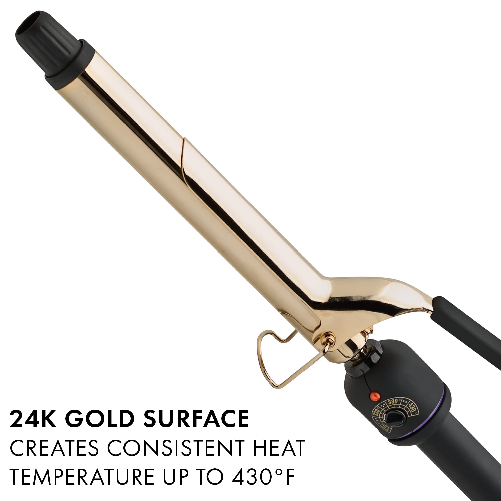 Hot Tools Pro Artist Pulse Technology maintains heat during styling.