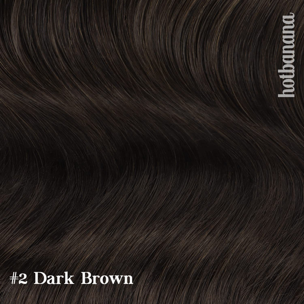 Hotbanana soft rubber protected clips ensure scalp comfort during wear