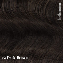 Hotbanana soft rubber protected clips ensure scalp comfort during wear