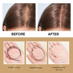 Hotiary Non-Rinse Leave-In Spray image illustrating easy, no-rinse styling for damp hair.