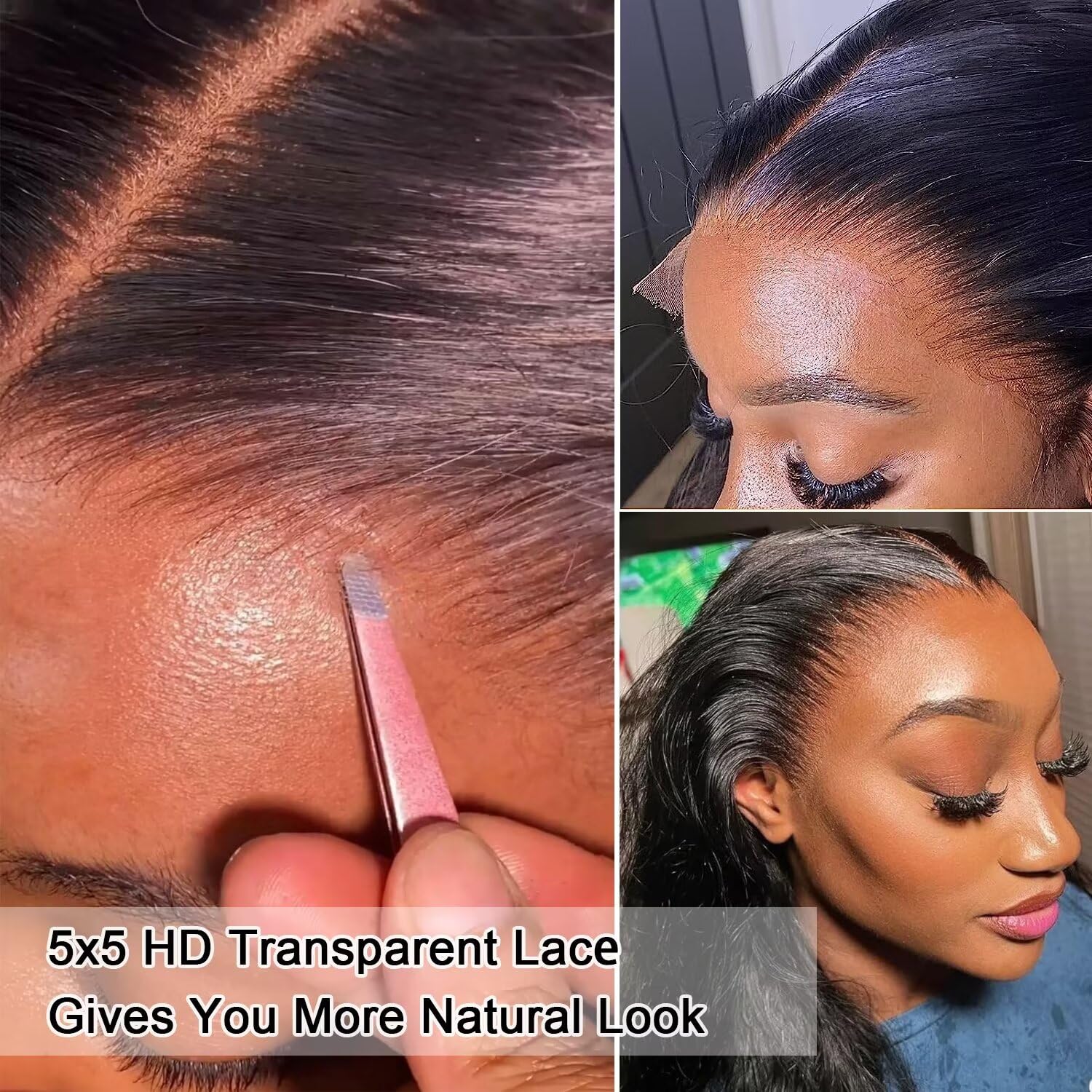 Hotlulana ready-to-style closure supports bleaching, dyeing, curling for personal looks