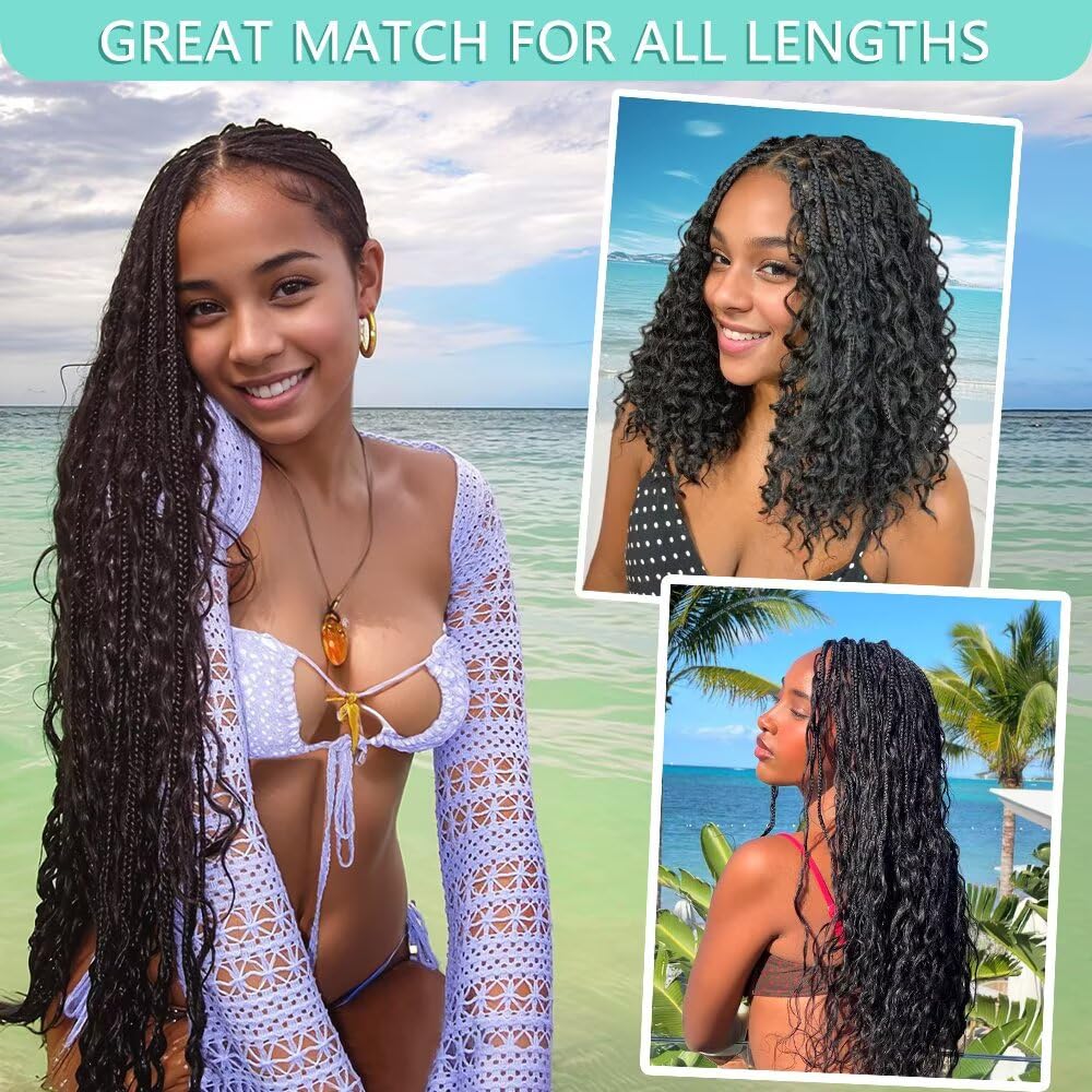 Hotlulana daily wear boho braids look natural and easy to maintain.