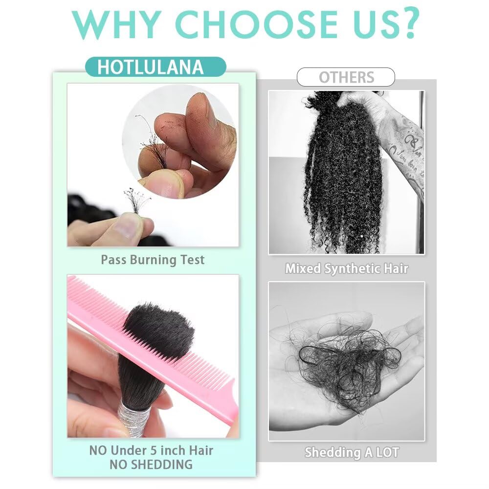 Hotlulana deep wave bundles highlight curly, bouncy texture.