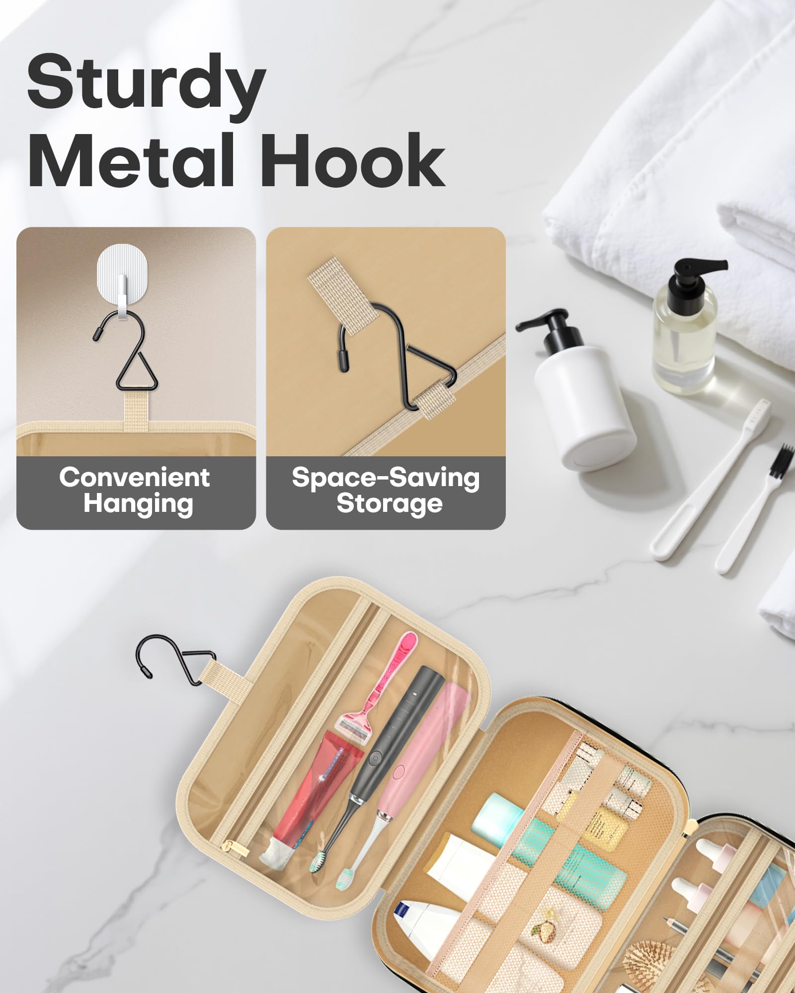 HOTOR bag's dual-zipper design allows access from both ends