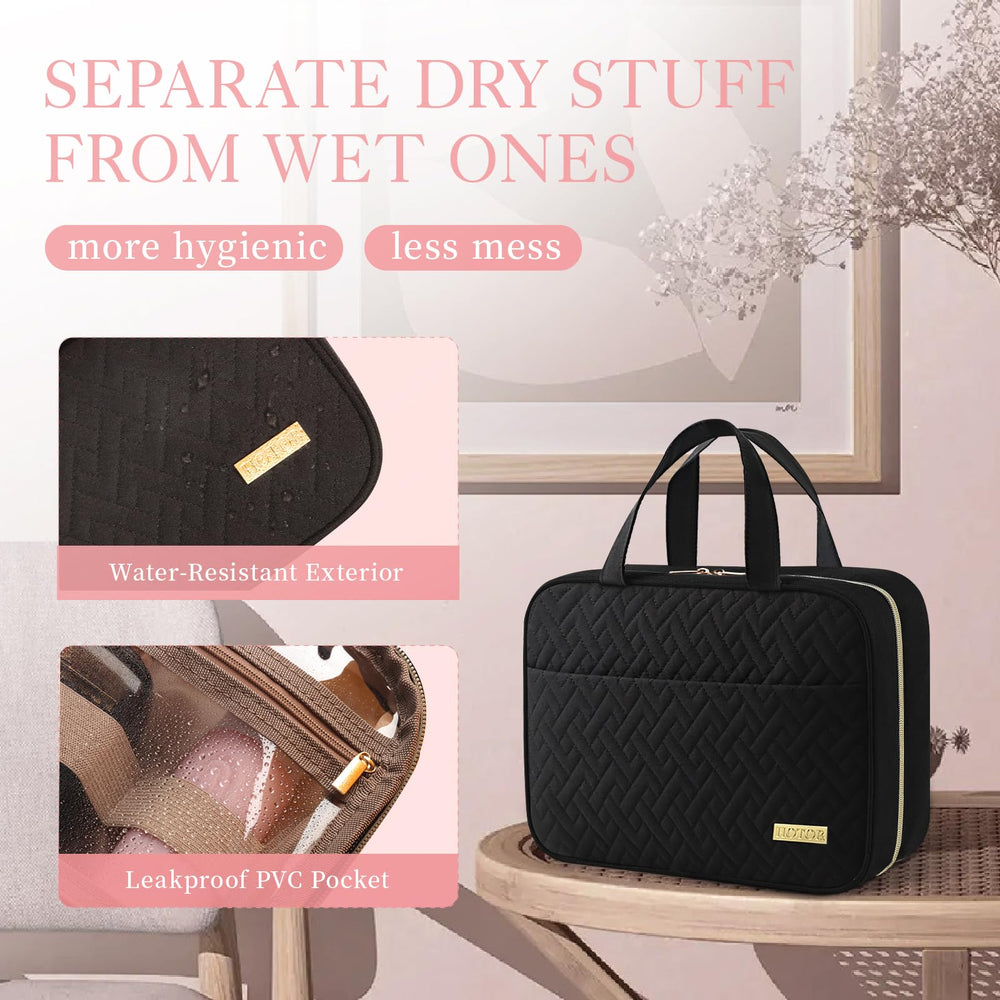 HOTOR bag reinforced zippers ensure smooth opening during trips