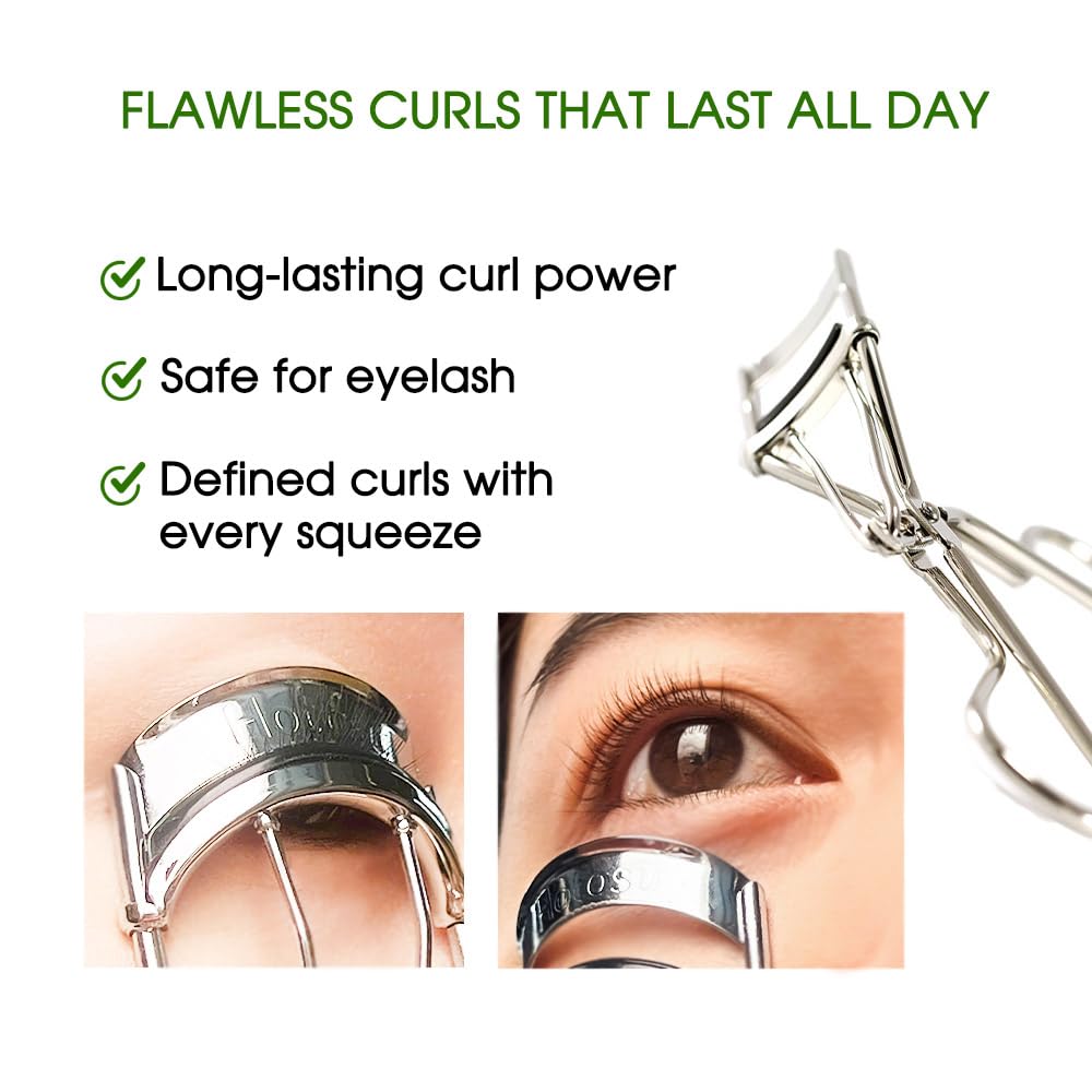 Hotosu curler for short lashes gives noticeable root lift
